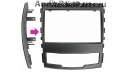 Рамка SSANG YONG Actyon 2011-13 2din (без крепежа)