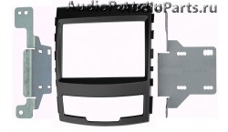 Рамка SSANG YONG Actyon 2011-13 2din (крепеж)