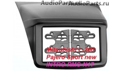 Рамка MITSUBISHI L-200, Pajero Sport new 2din (Накладка) (крепеж)