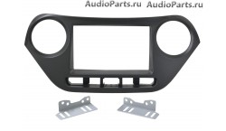 Рамка HYUNDAI i-10 2014+ 2din (крепеж) black
