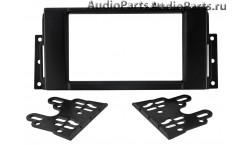 Рамка LAND ROVER Freelander 07+, Discovery3 2din (крепеж)