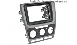 Рамка SKODA Octavia (A5) 04-13 (Manual AC) 2din SILVER (КОМПЛЕКТ)